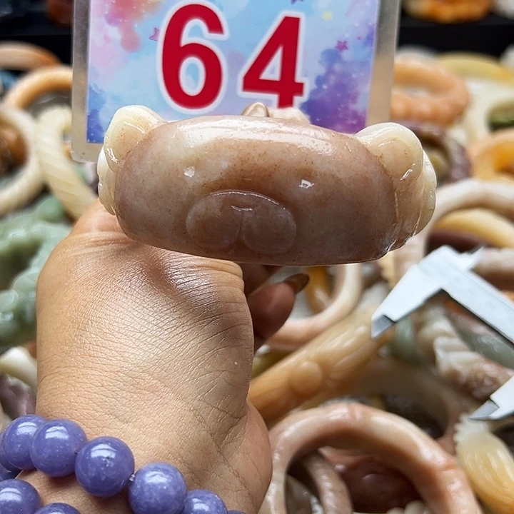 未镶嵌手镯石英岩玉