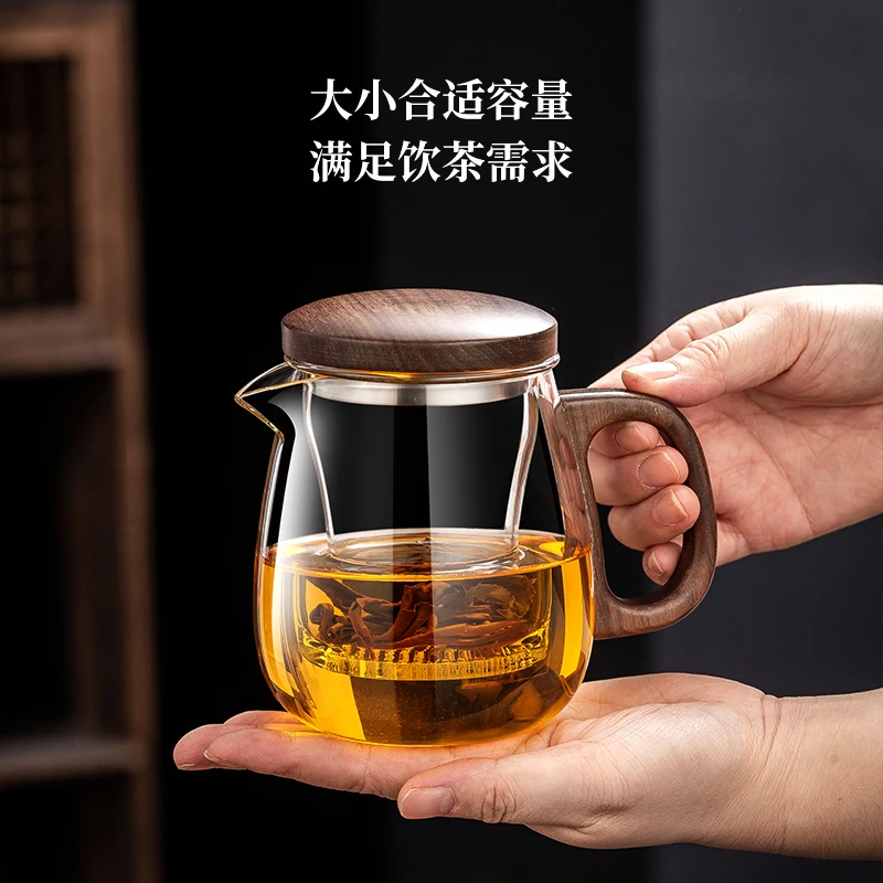 玻璃泡茶壶2025新款茶水分离加厚办公室家用泡茶器茶壶泡茶专用