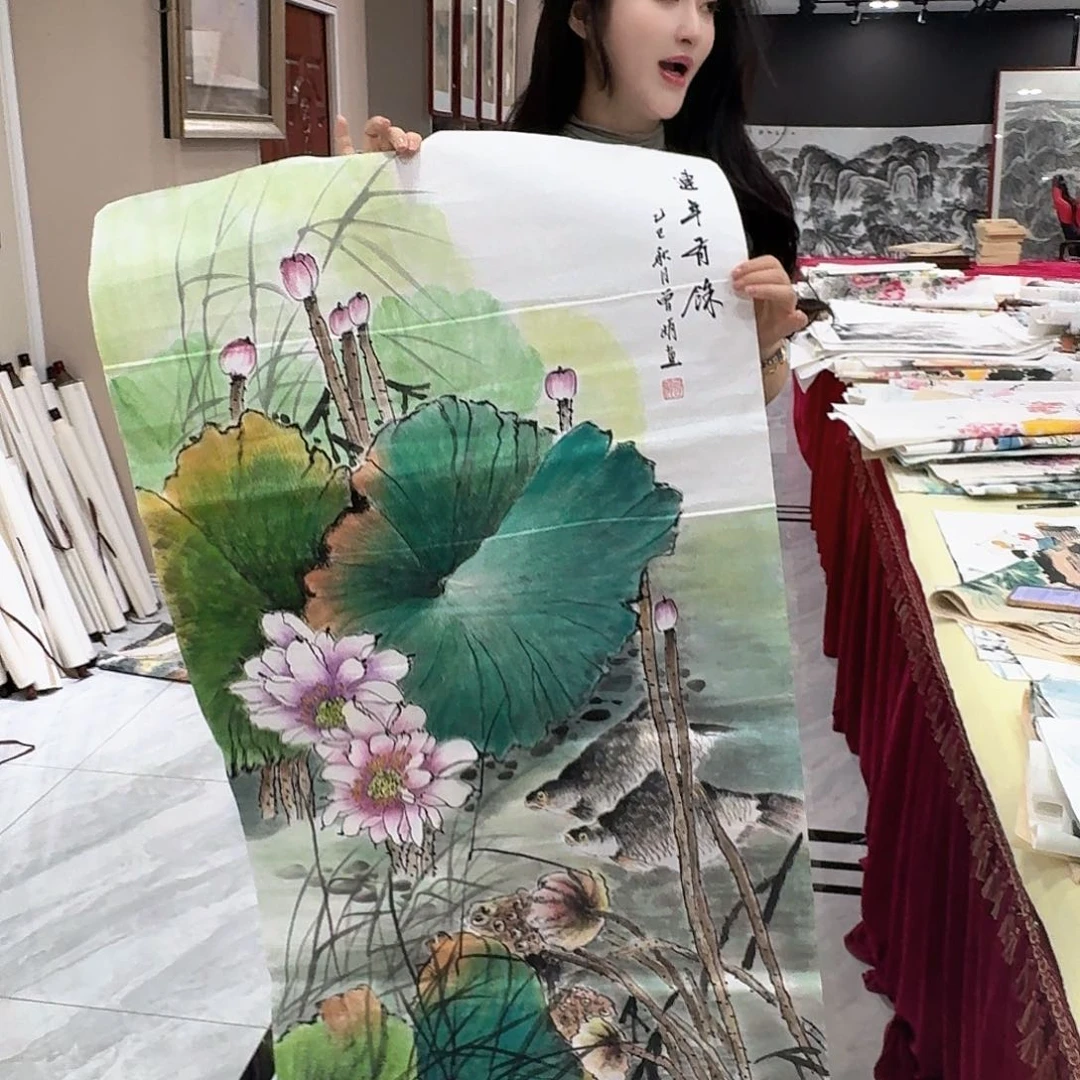 国画国画作品多次入选