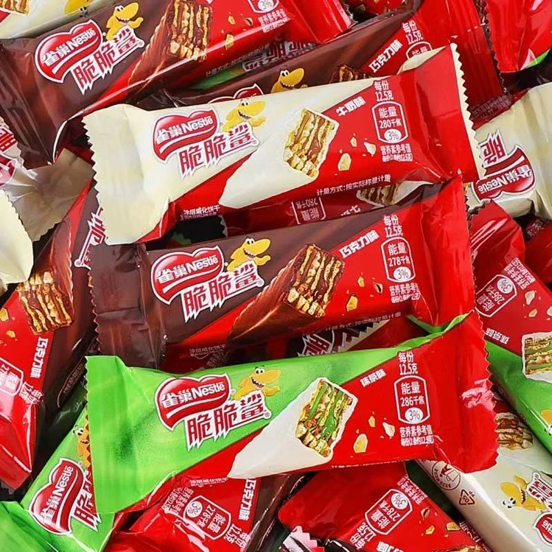 小羊（个人单 ）对对碰脆脆Shark巧克力威化棒网红零食混合口味包装