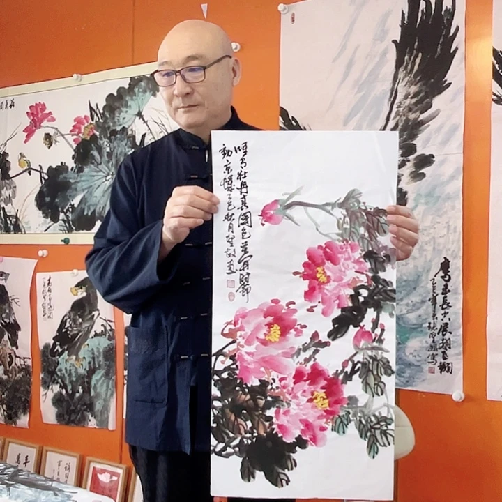 国画张圣敏先生纯手绘作品