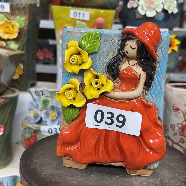 紫砂花盆粗陶花盆