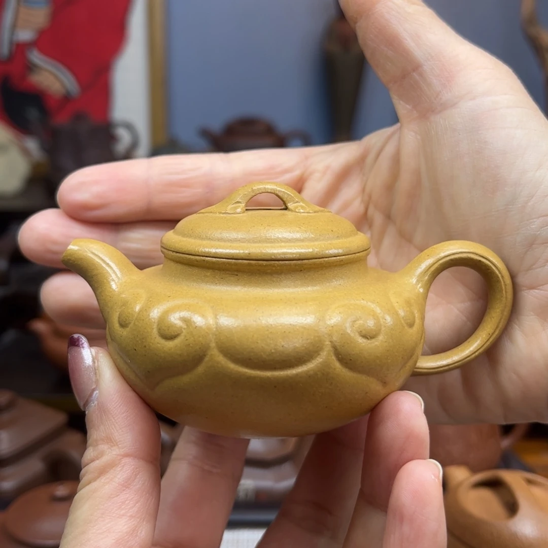 紫砂茶具半手工制作