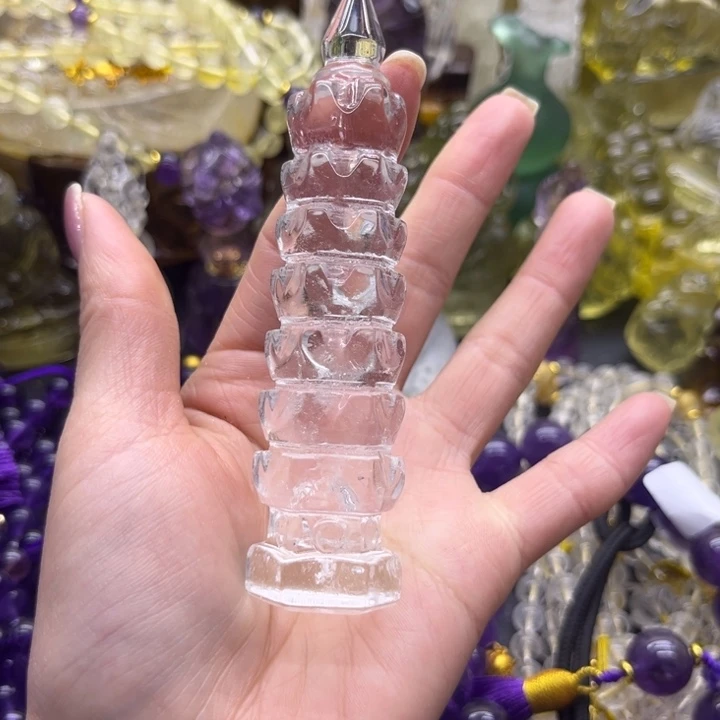 未镶嵌珠宝半成品水晶摆件