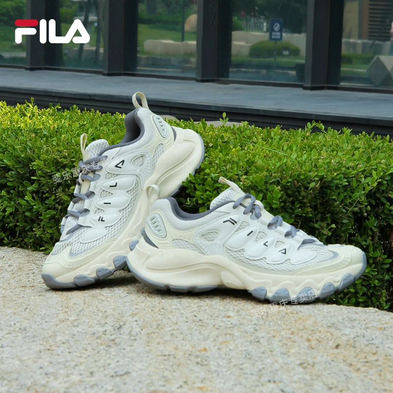 FILA斐乐男女鞋【蘑菇鞋】潮流时尚百搭透气运动老爹鞋F12M521112A