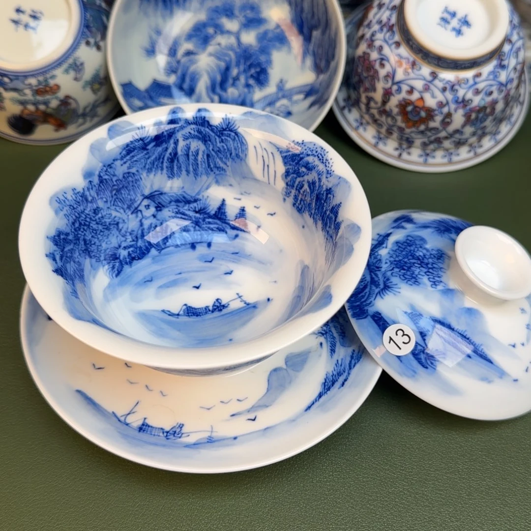 彦祖纯手工手绘茶具13