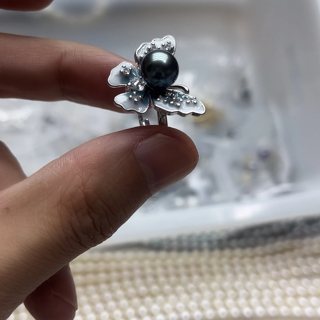 海水珍珠未镶嵌戒指