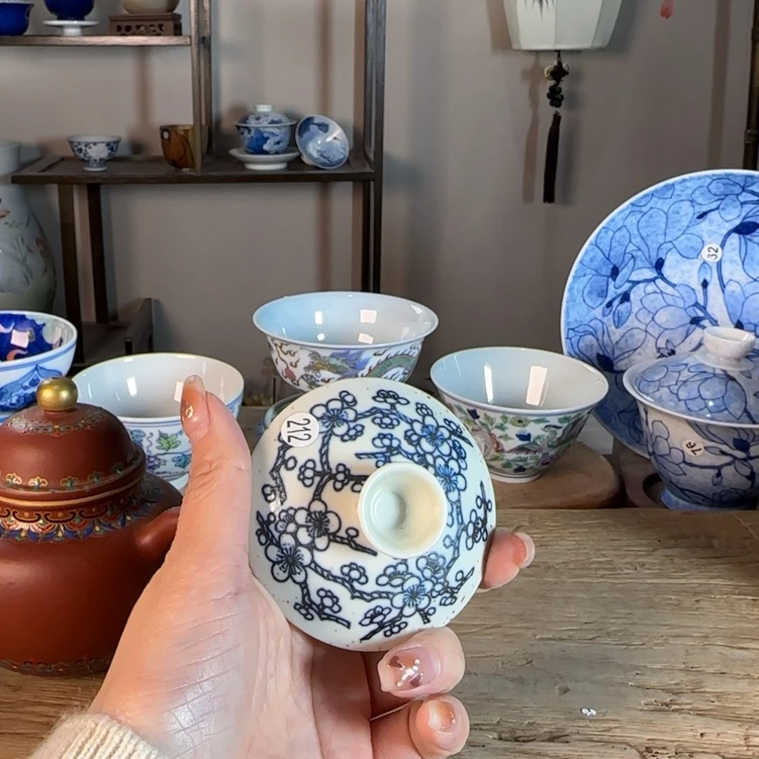 杯晴*&景德镇陶瓷柴烧多人