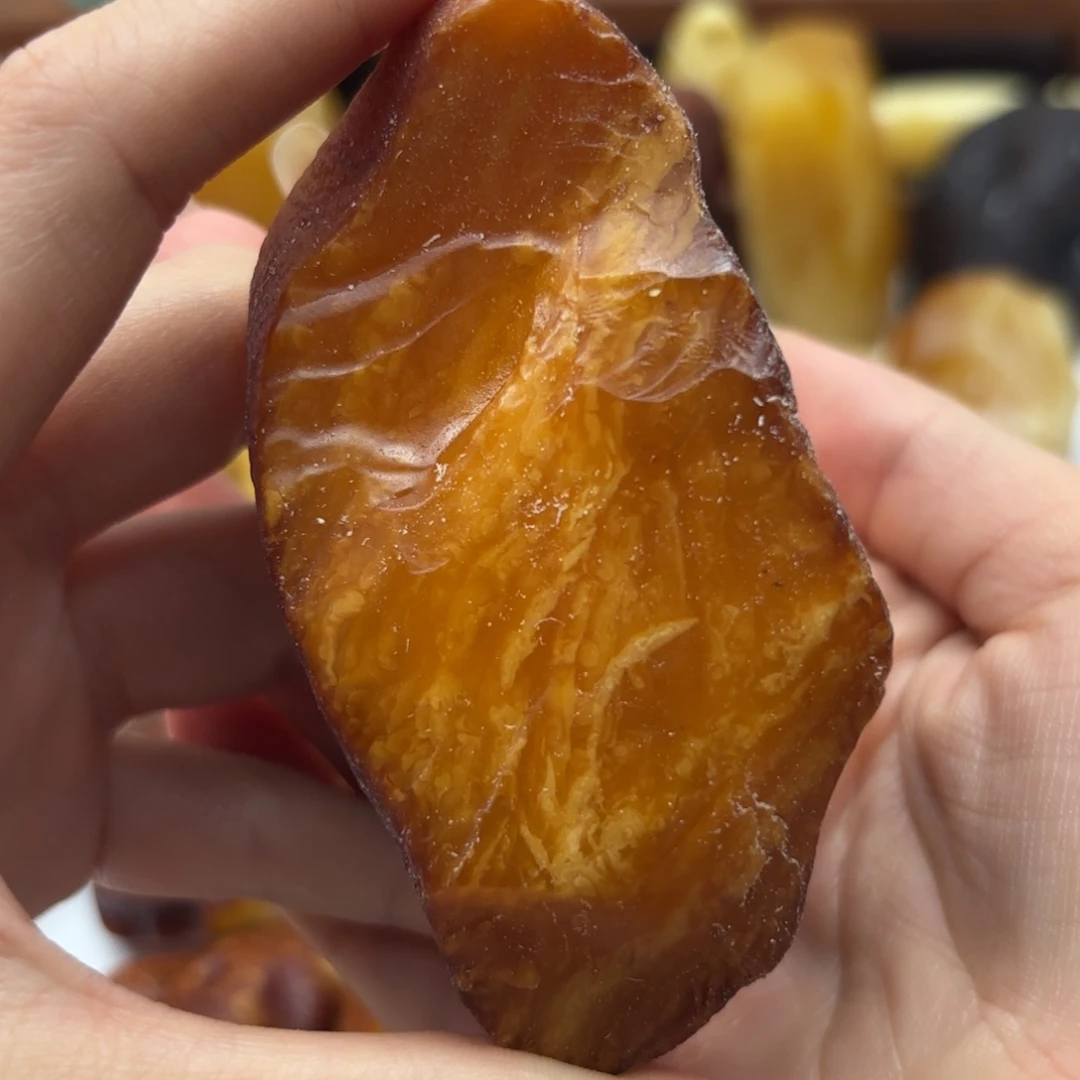 ****伙定制琥珀未镶嵌不退不换