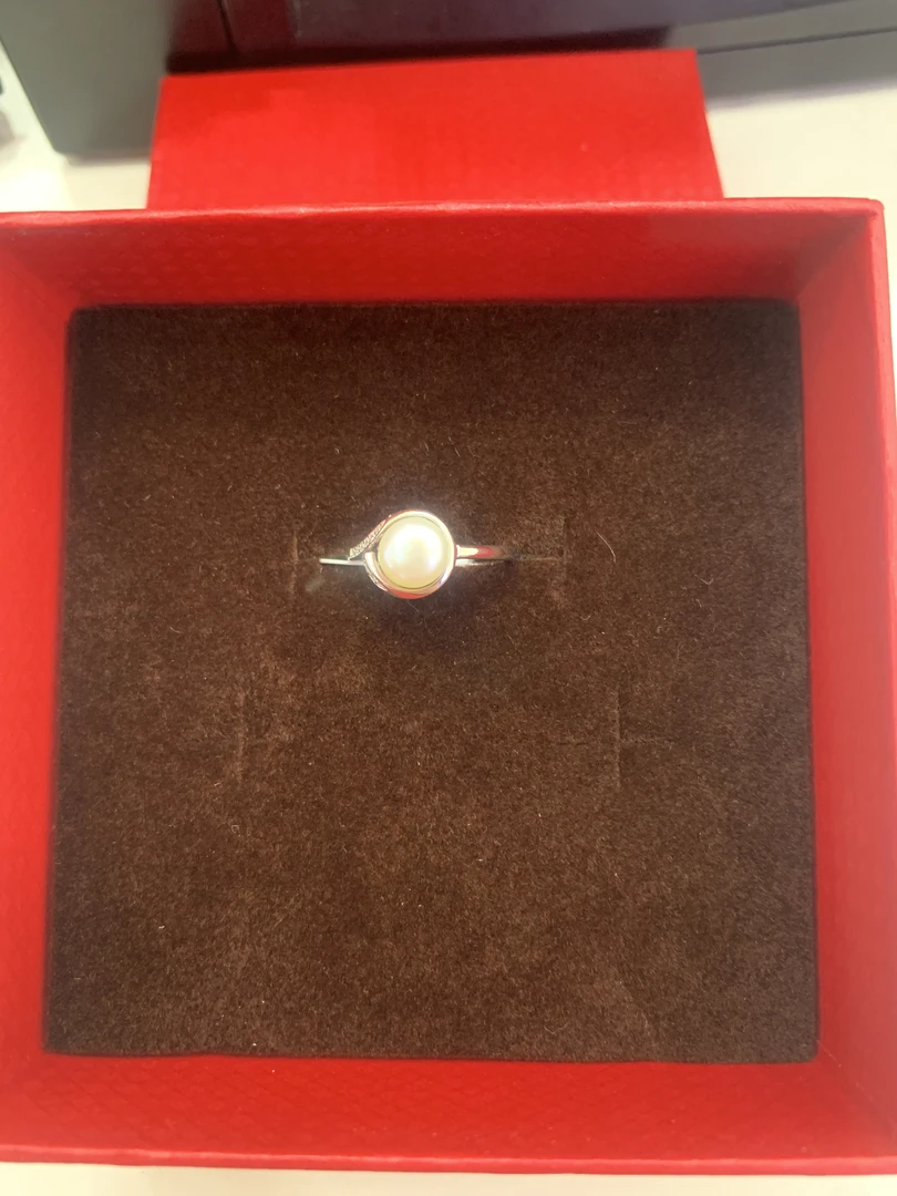 925银戒指 RC15时尚贝珠戒指