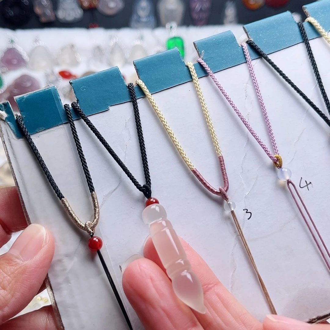 玛瑙/玉髓颈饰未镶嵌卡****2