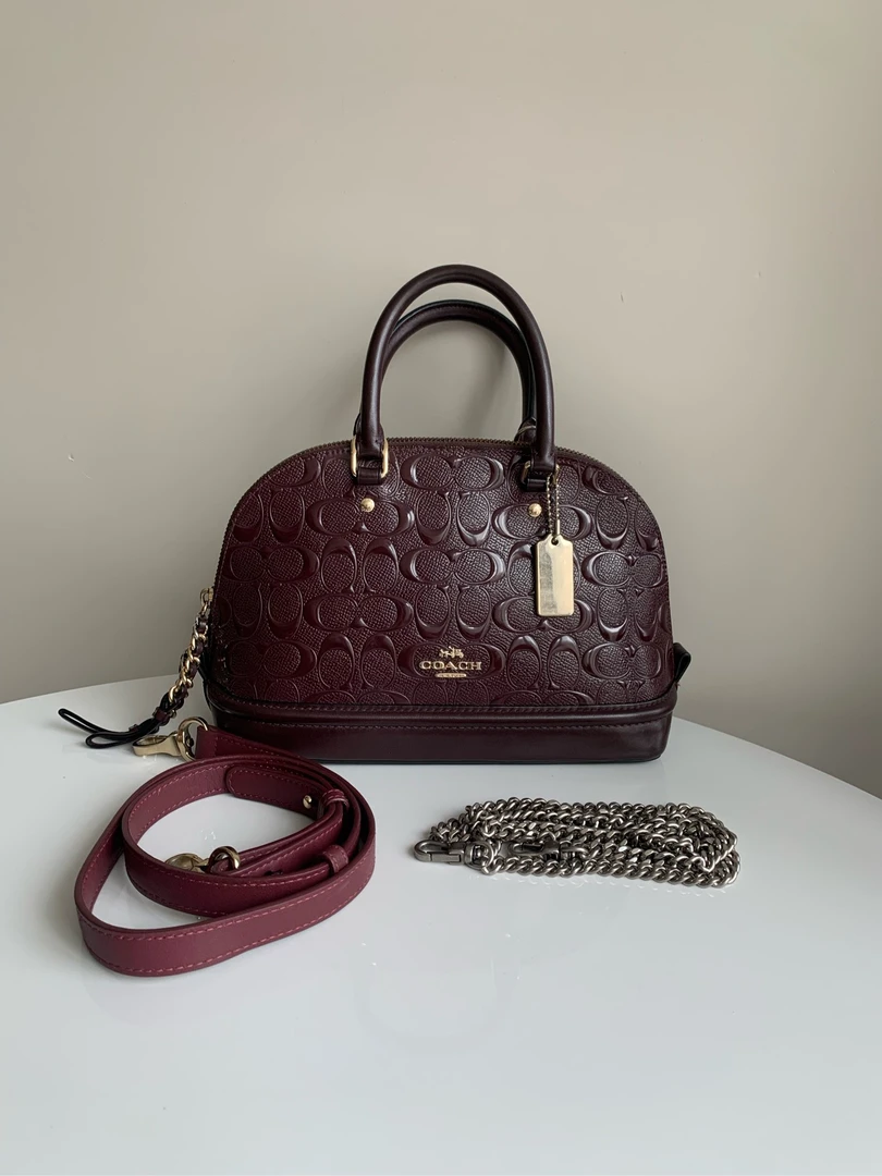 99新 COACH/蔻驰 蔻驰贝壳包手提包