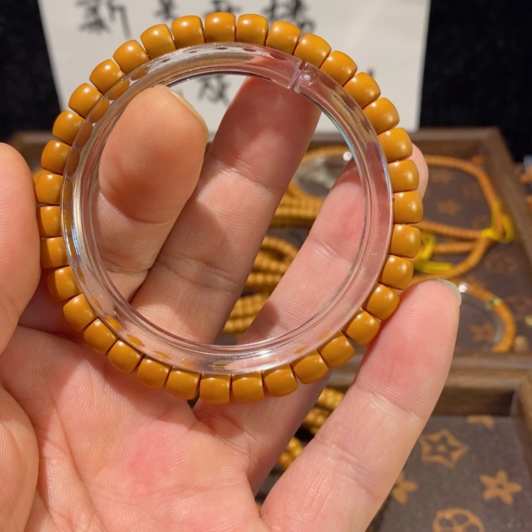 發***發橄榄核手串/手链0.7橄榄核核尖单圈素串