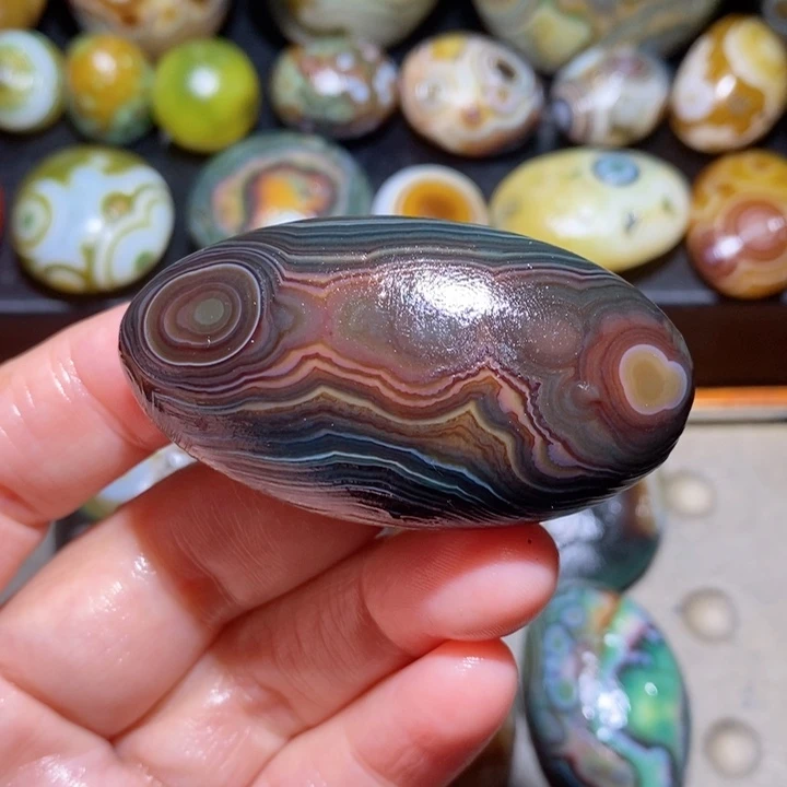 未镶嵌玛瑙/玉髓珠宝半成品26