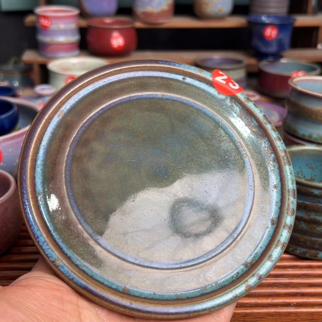 手工制作钧窑茶器