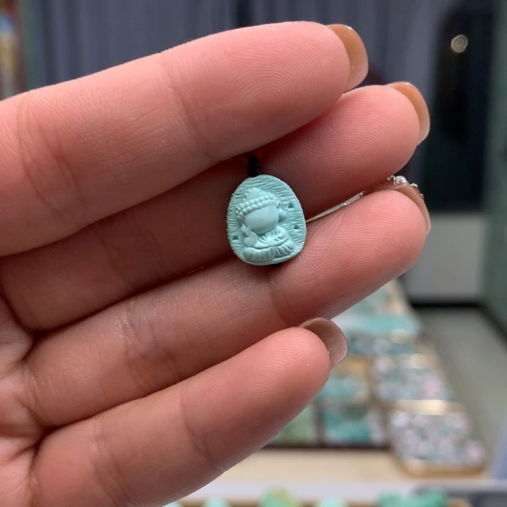 绿松石未镶嵌配饰