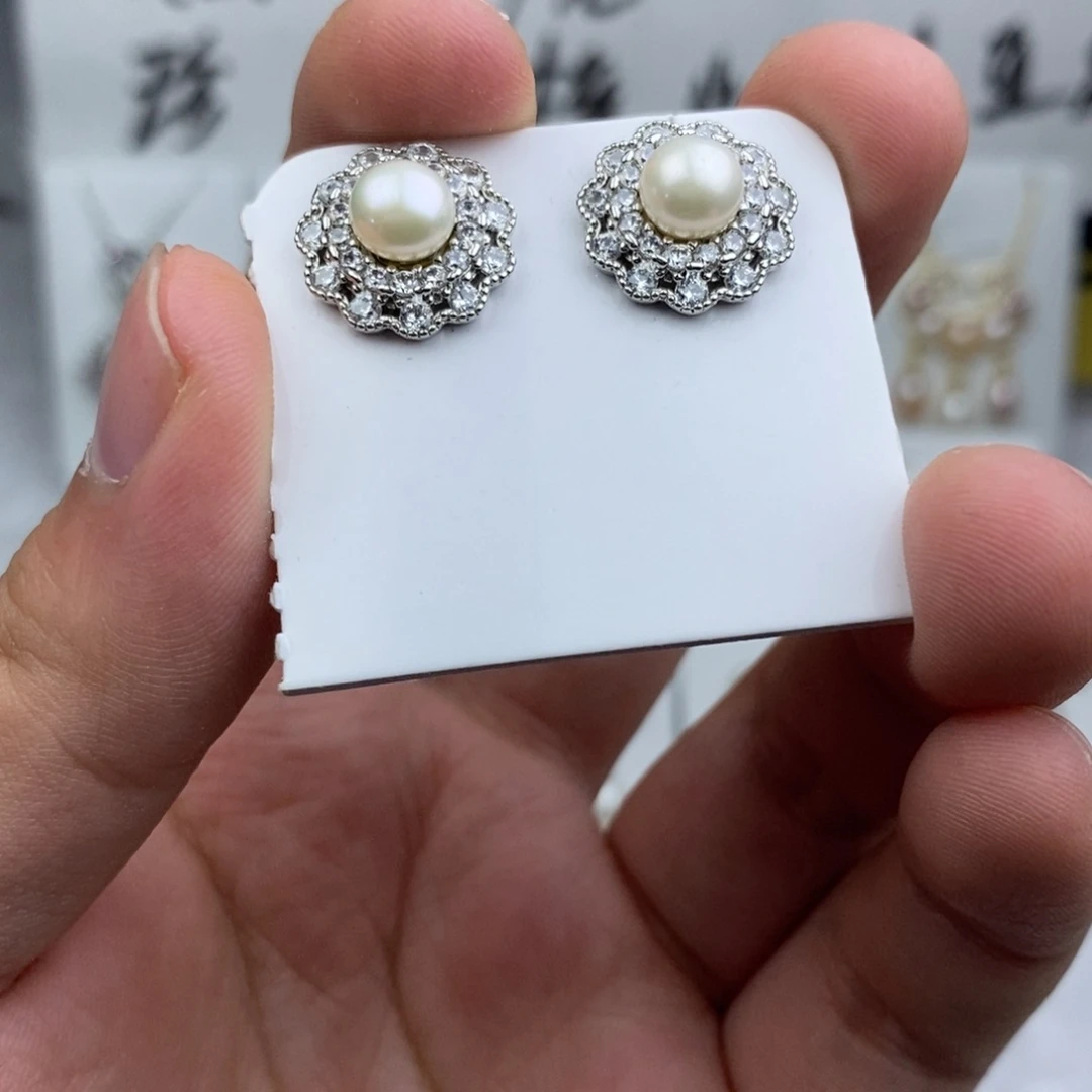 耳饰淡水珍珠未镶嵌