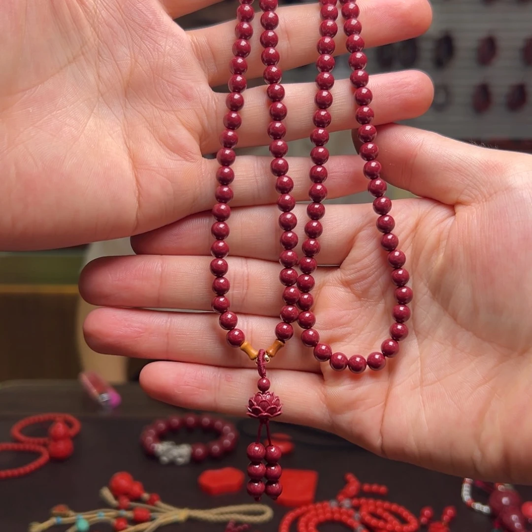 天然辰砂朱砂手串