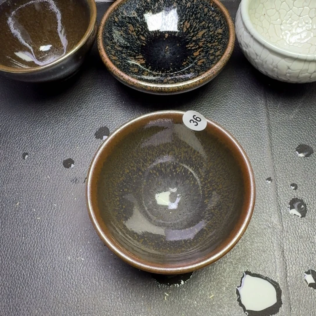 摆件古时茶器建窑建盏36