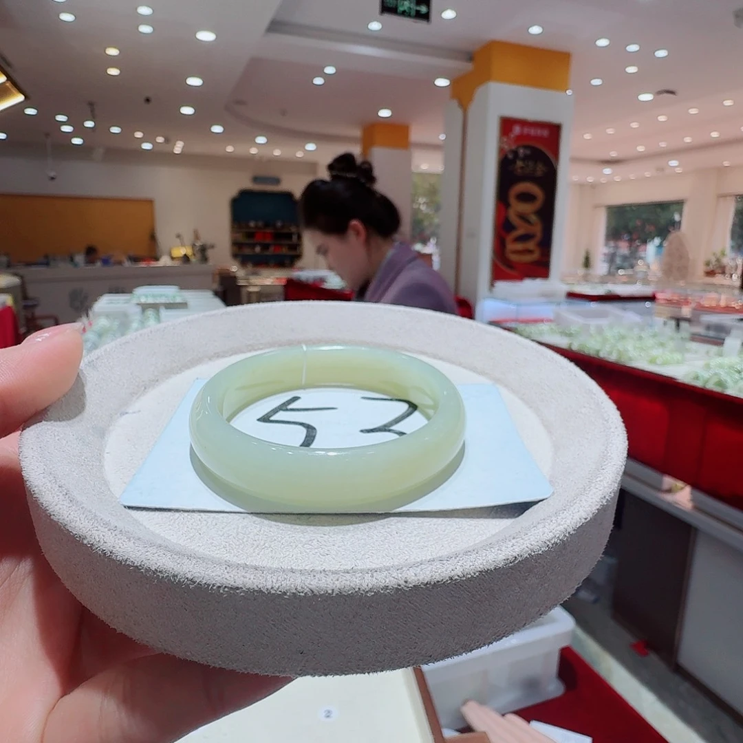 和田玉未镶嵌手镯354