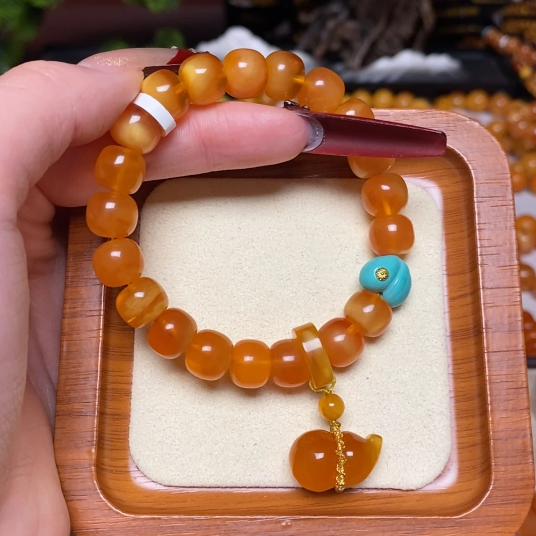 【闪购商品】手链蜜蜡未镶嵌手串