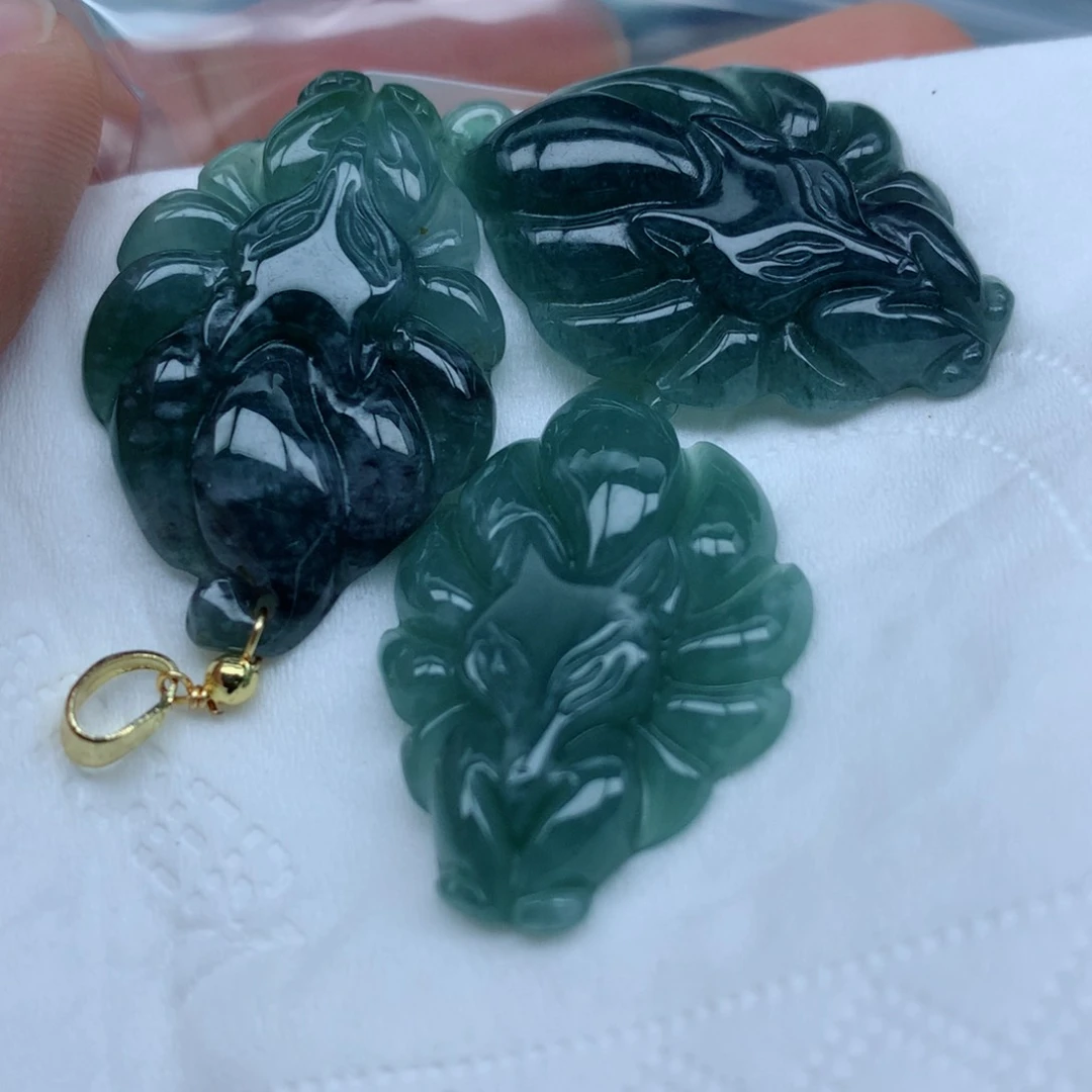 颈饰未镶嵌翡翠翡翠