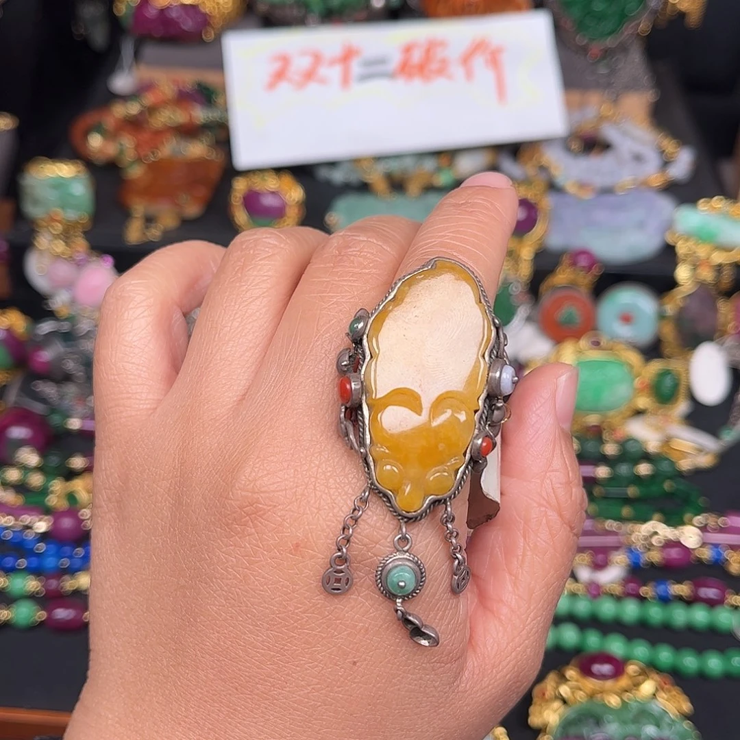 翡翠未镶嵌戒指双十二福利