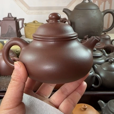 紫砂茶壶底槽清料230c c