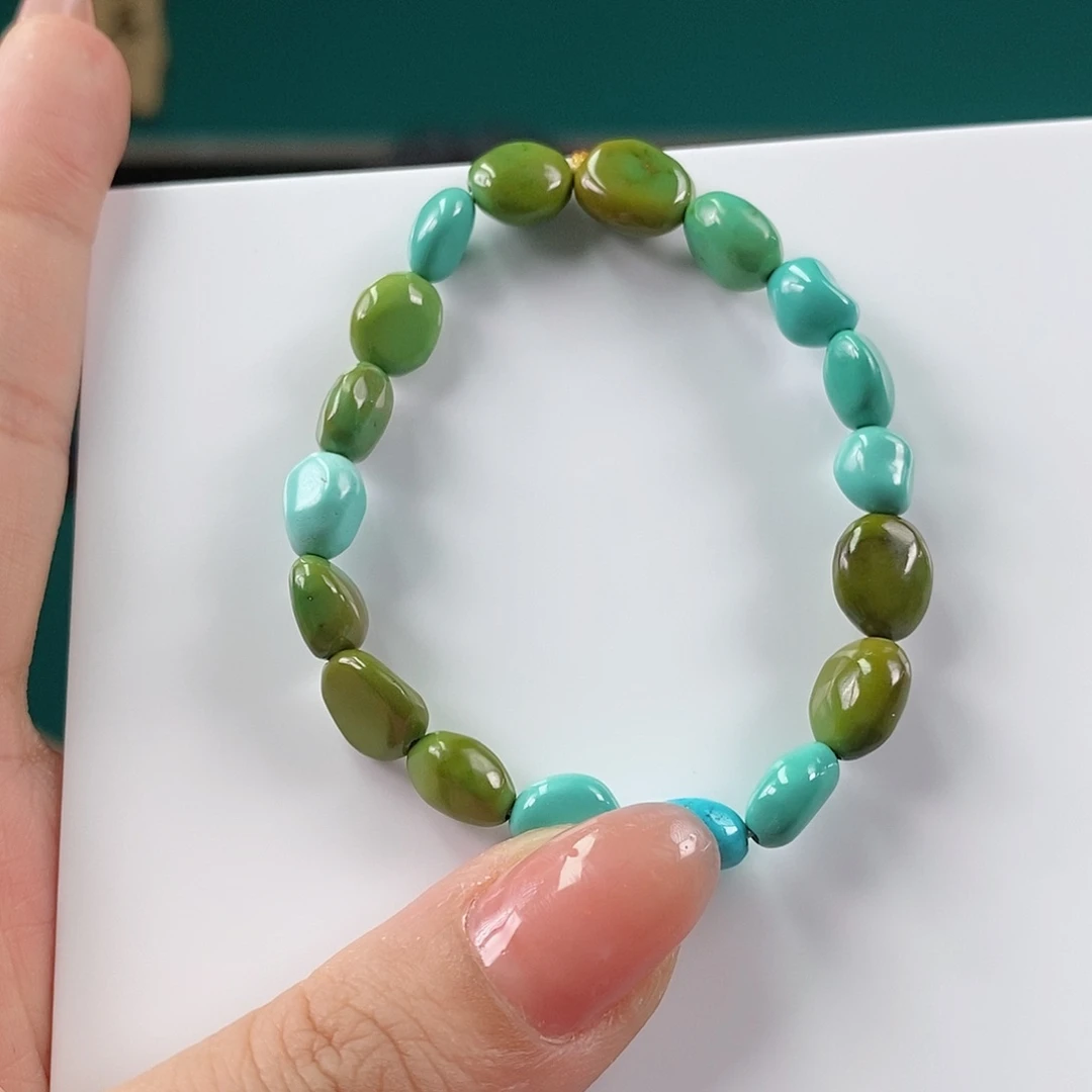 未镶嵌绿松石珠宝奇石