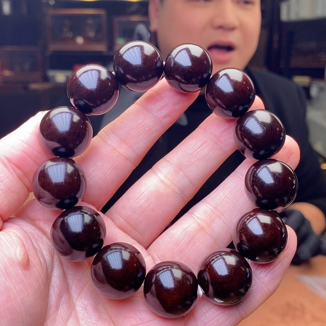 檀香紫檀（小叶紫檀）手串/手链18*13颗