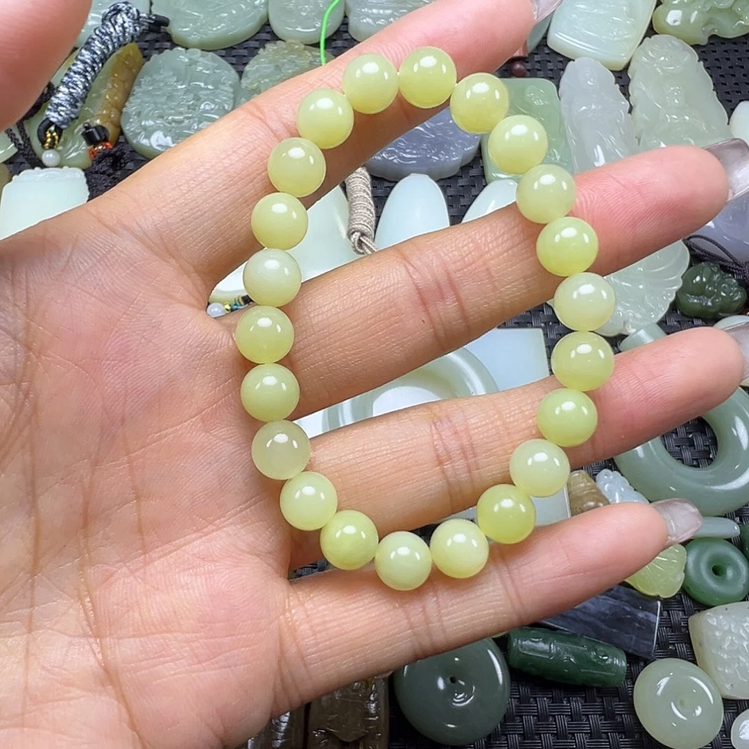 和田玉未镶嵌吊坠(不含链)卡8