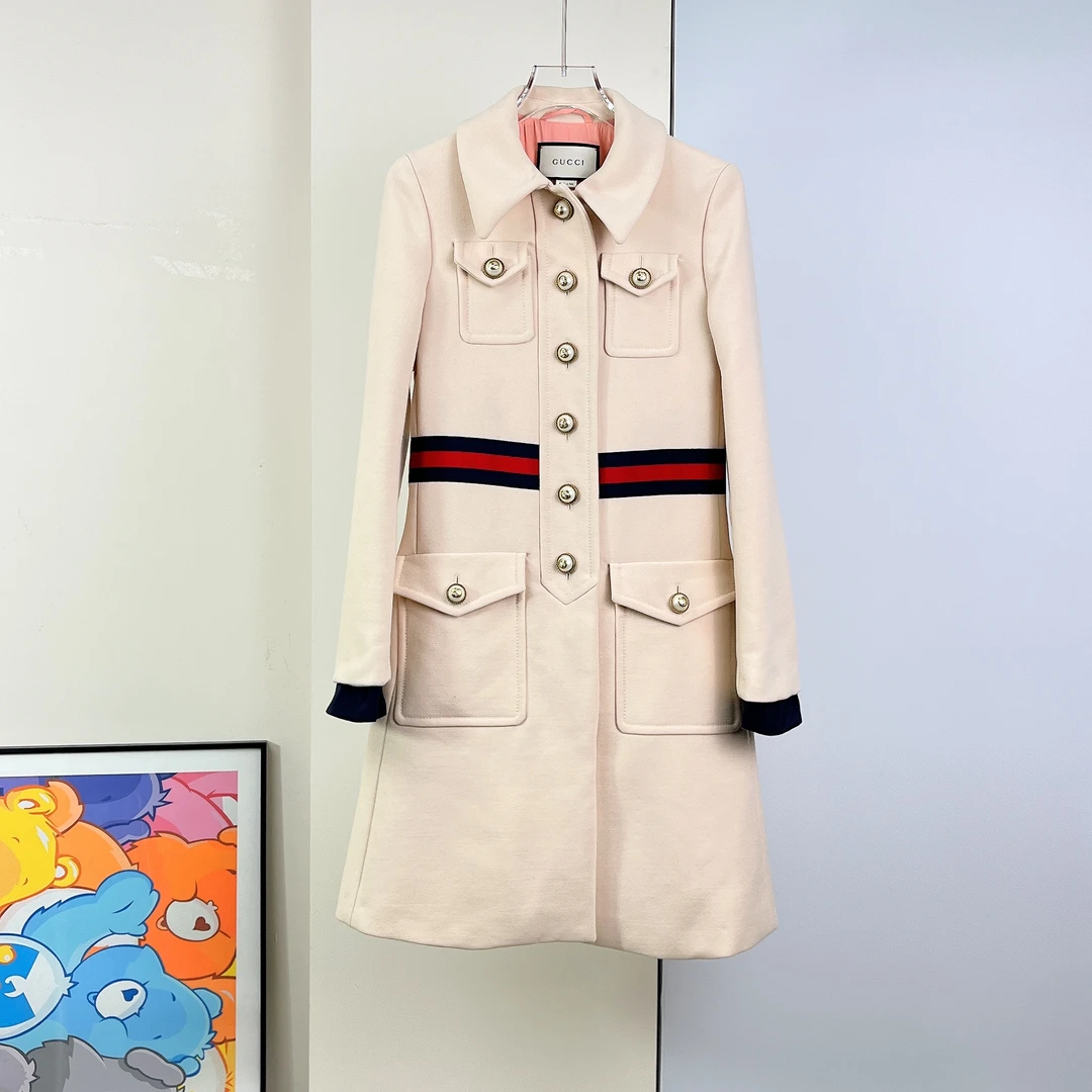 95新 GUCCI/古驰 大衣外套/38码/Xsp30764