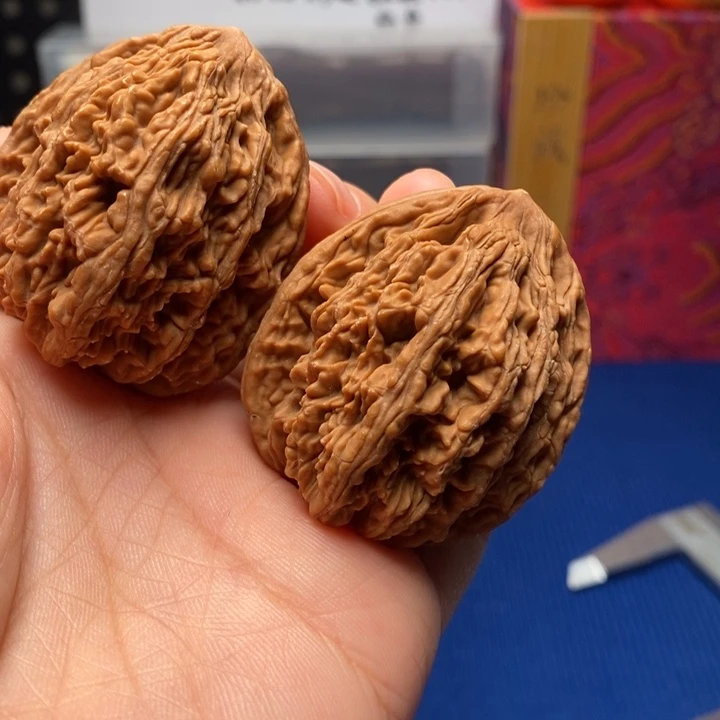 把件文玩核桃麦虎