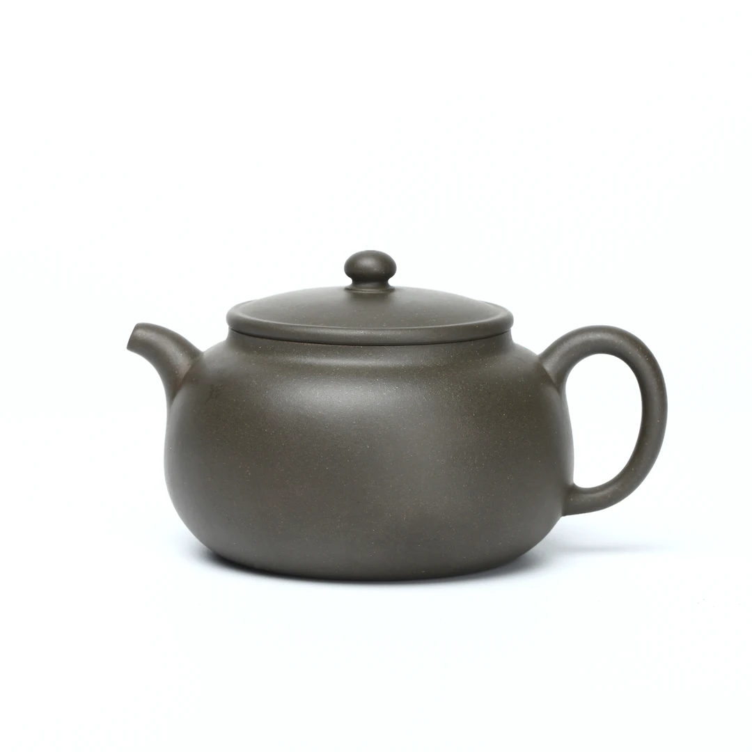 14234、范博文 澄心壶（本山绿泥）【当代名家精品紫砂专场拍卖】
