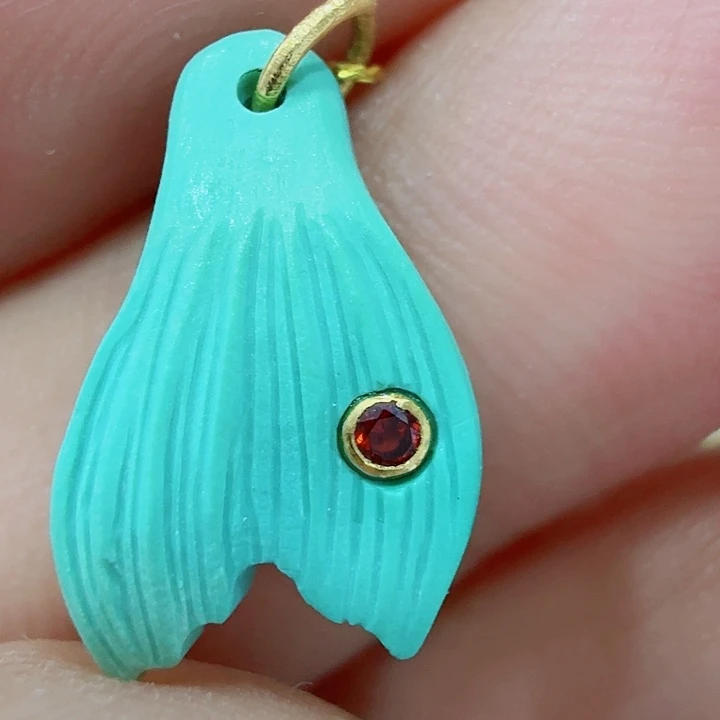 绿松石未镶嵌配饰