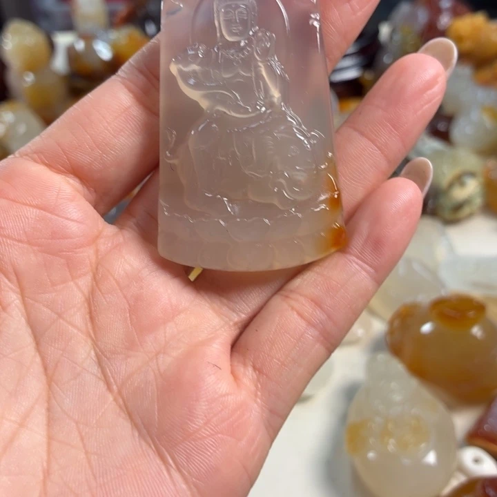 未镶嵌吊坠(不含链)玛瑙/玉髓