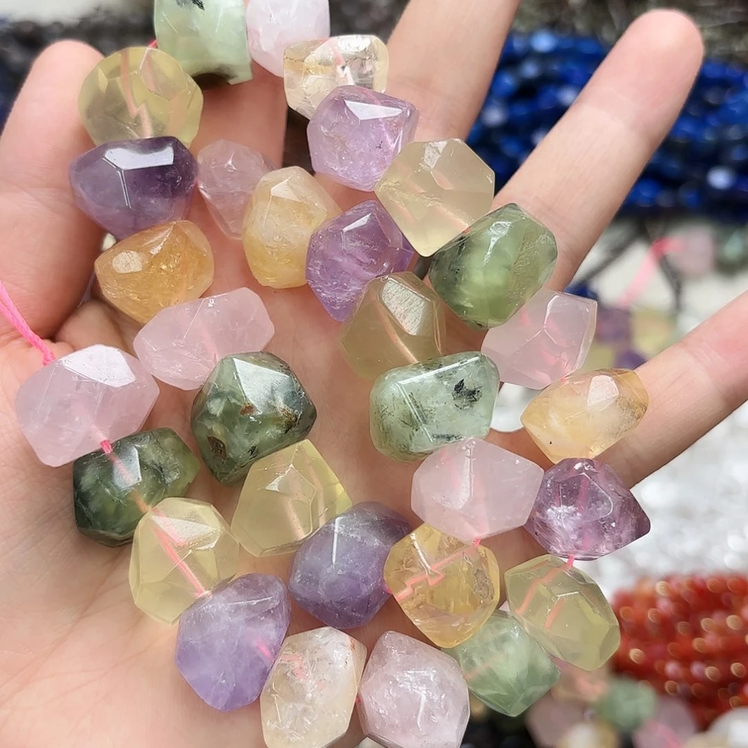 未镶嵌玛瑙/玉髓珠宝半成品13×18多宝原切一条