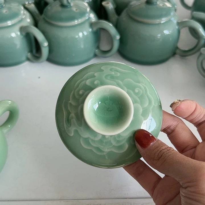 小米茶器龙泉青瓷