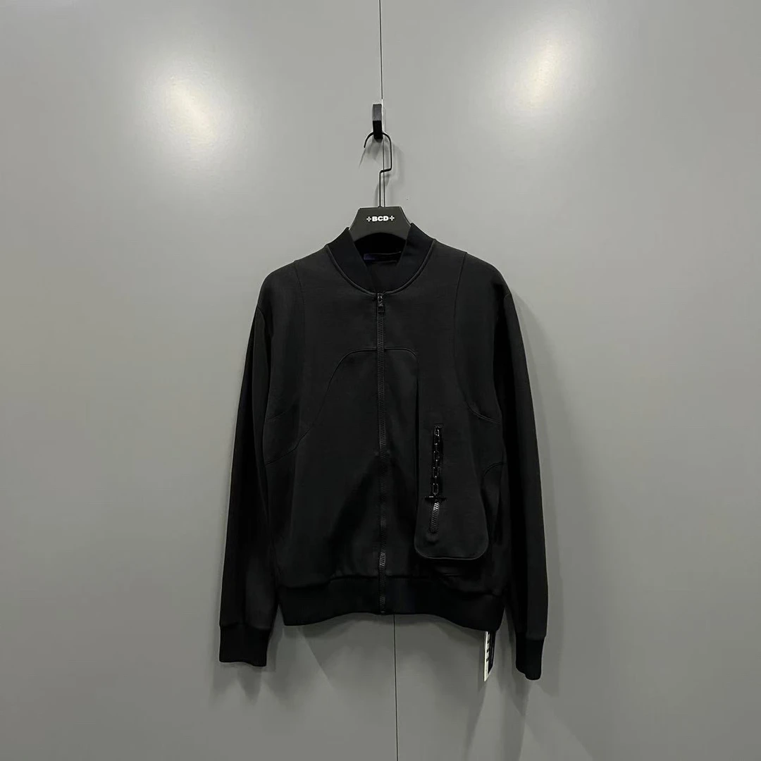 99新 LouisVuitton/路易威登 yyy 黑色棒球夹克 XS码 006703