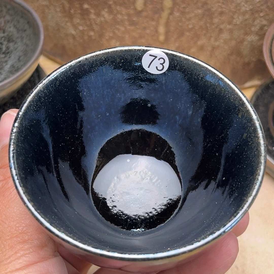 茶盏义兴龙窑坚持真柴烧微瑕