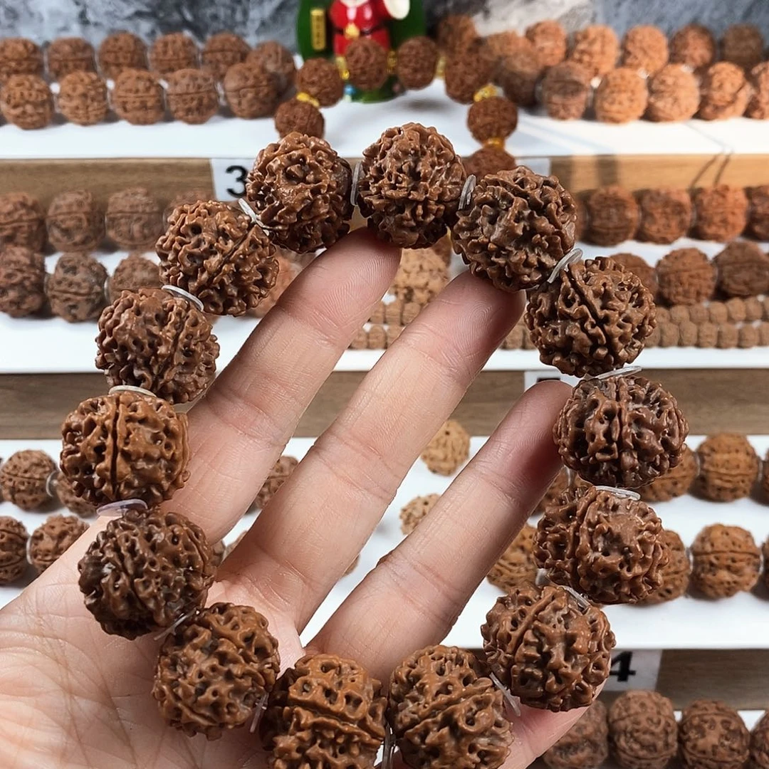 吊坠金刚菩提原生态红皮铁籽疙瘩肉