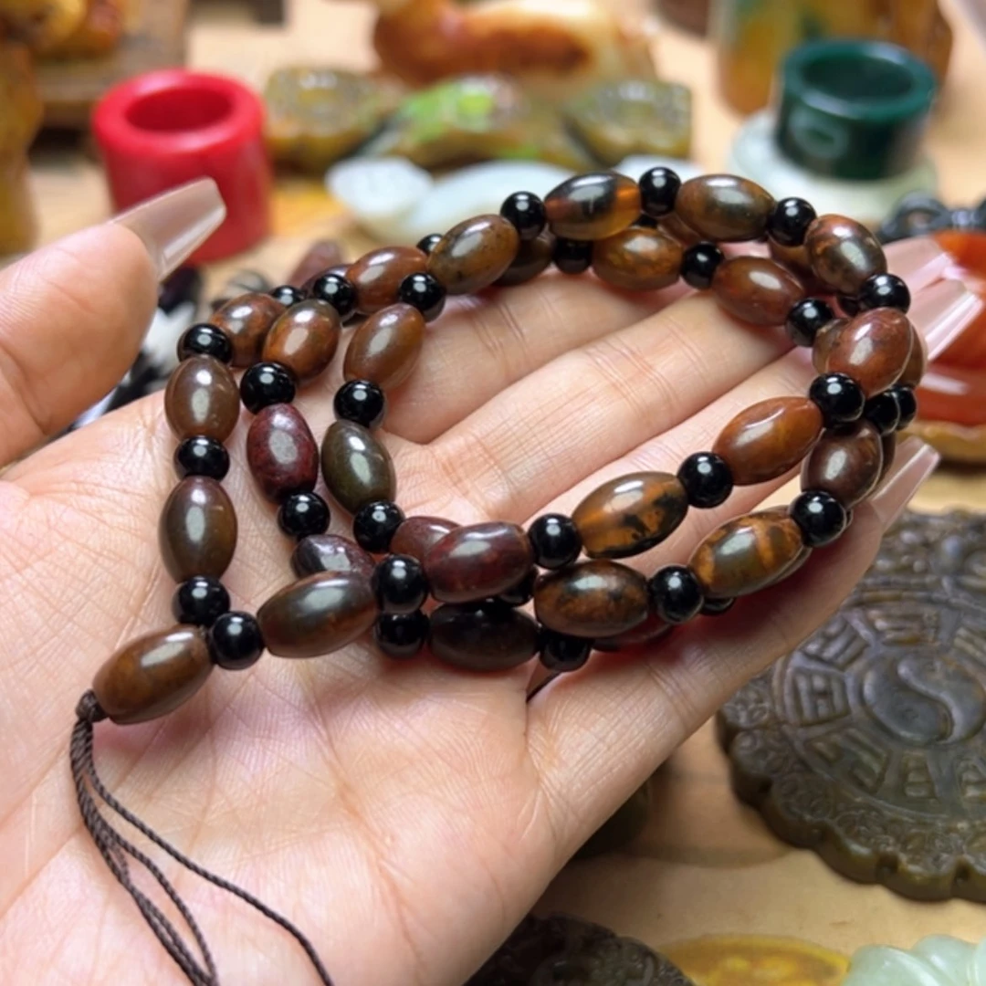 【闪购商品】蛇纹石玉颈饰未镶嵌