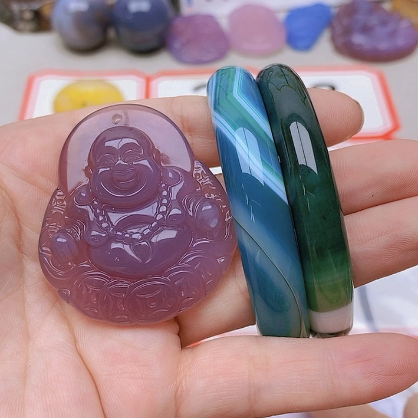 【闪购商品】玛瑙/玉髓未镶嵌珠宝半成品我***呆