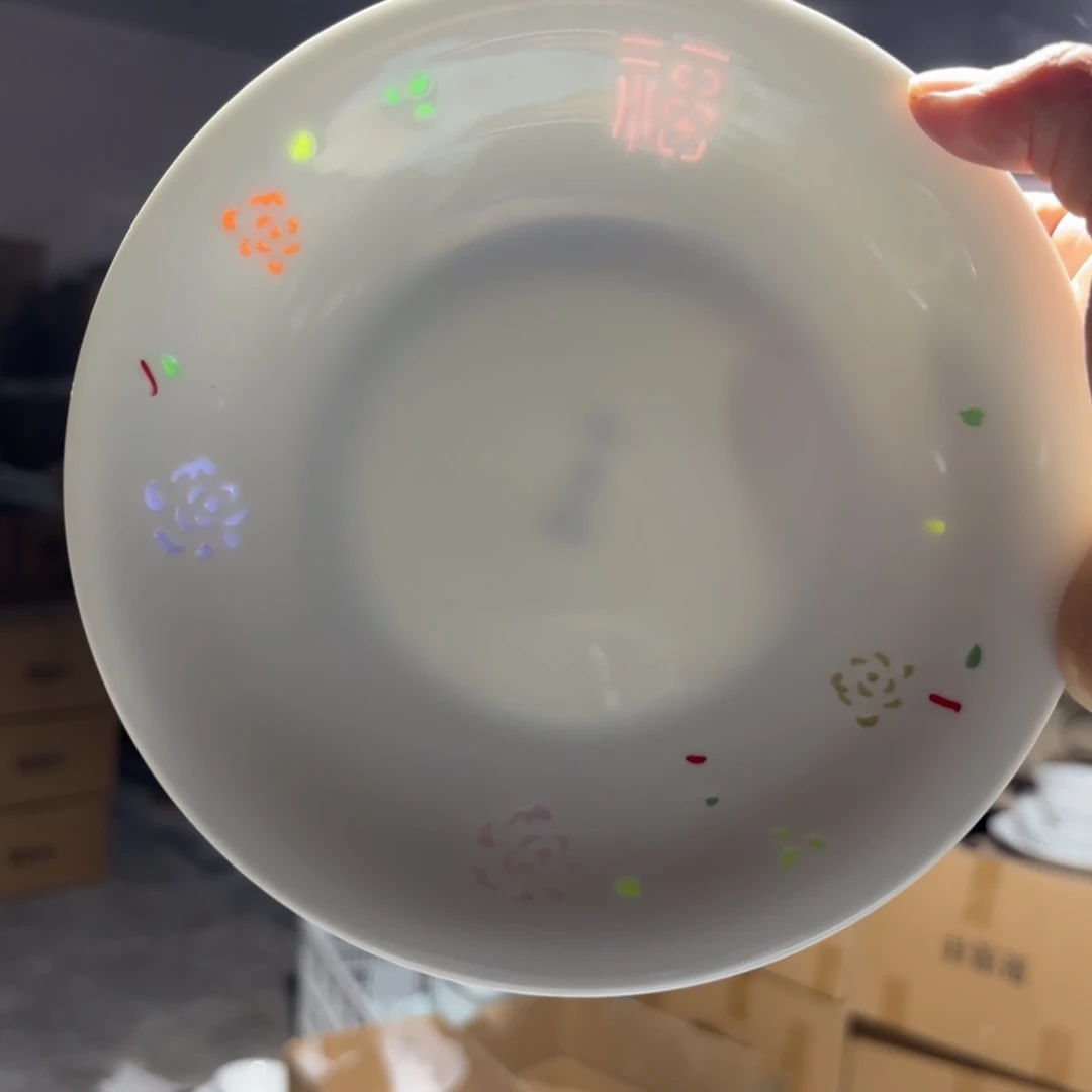 玉瓷景德镇陶瓷两只微瑕