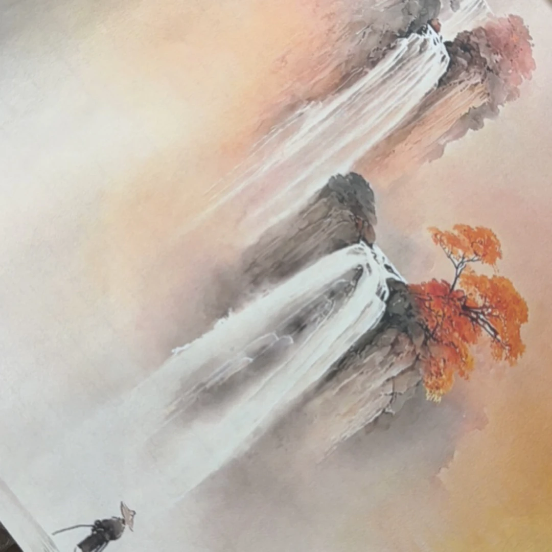 秋岚绢纸长卷宣纸