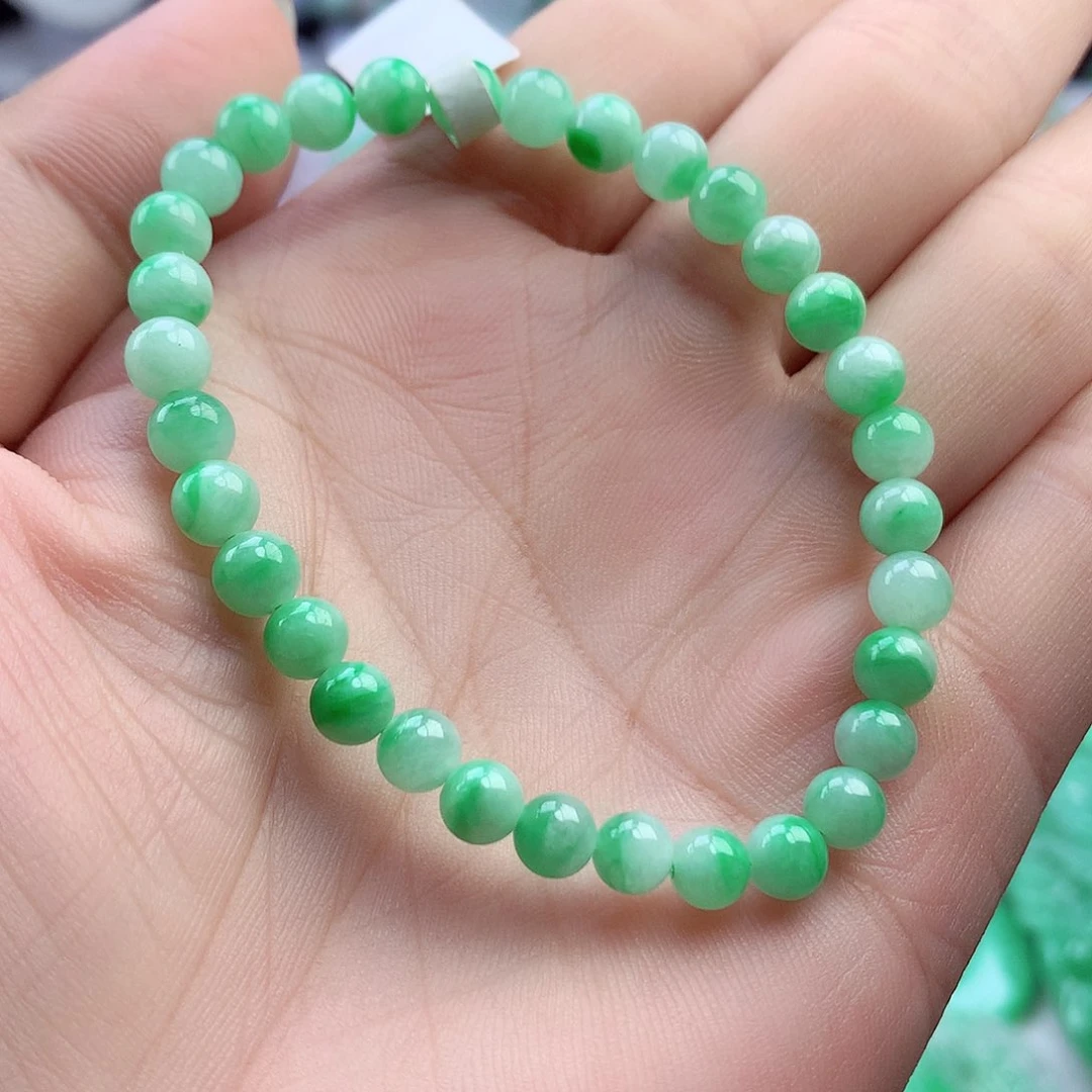 未镶嵌手链翡翠手串