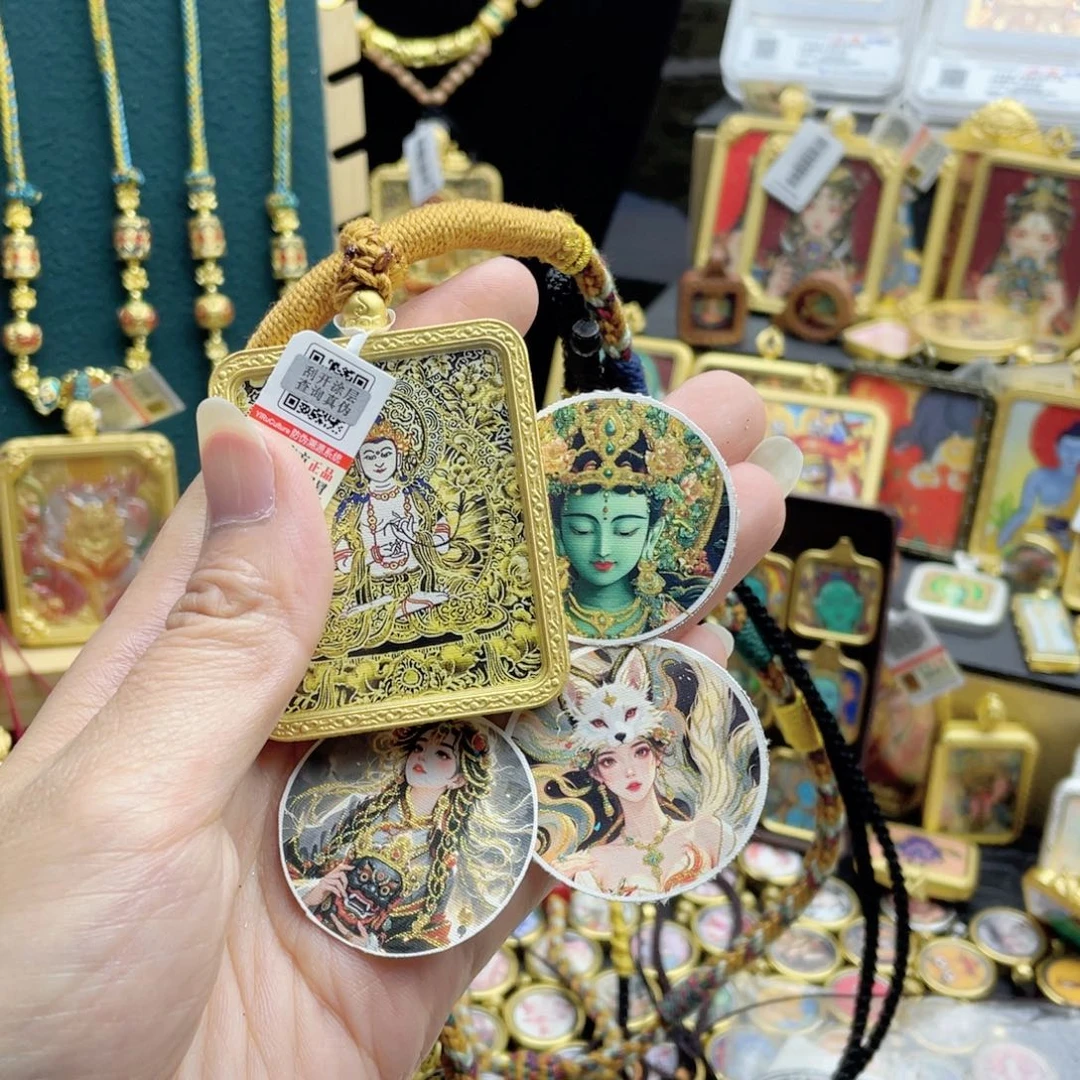 每***糖唐卡的制作方法和技巧等