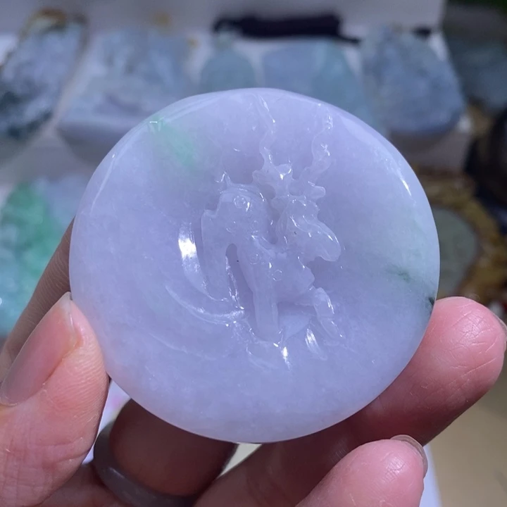 【闪购商品】颈饰未镶嵌翡翠鹿