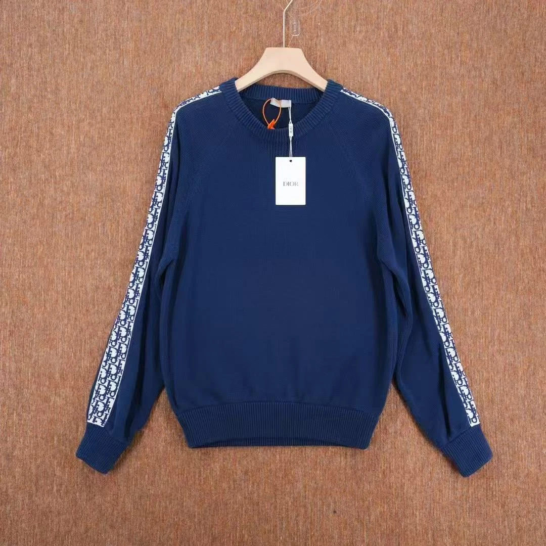 99新 DIOR/迪奥 葡萄籽奢潮/手臂串标满印针织衫/L码女装女款时尚