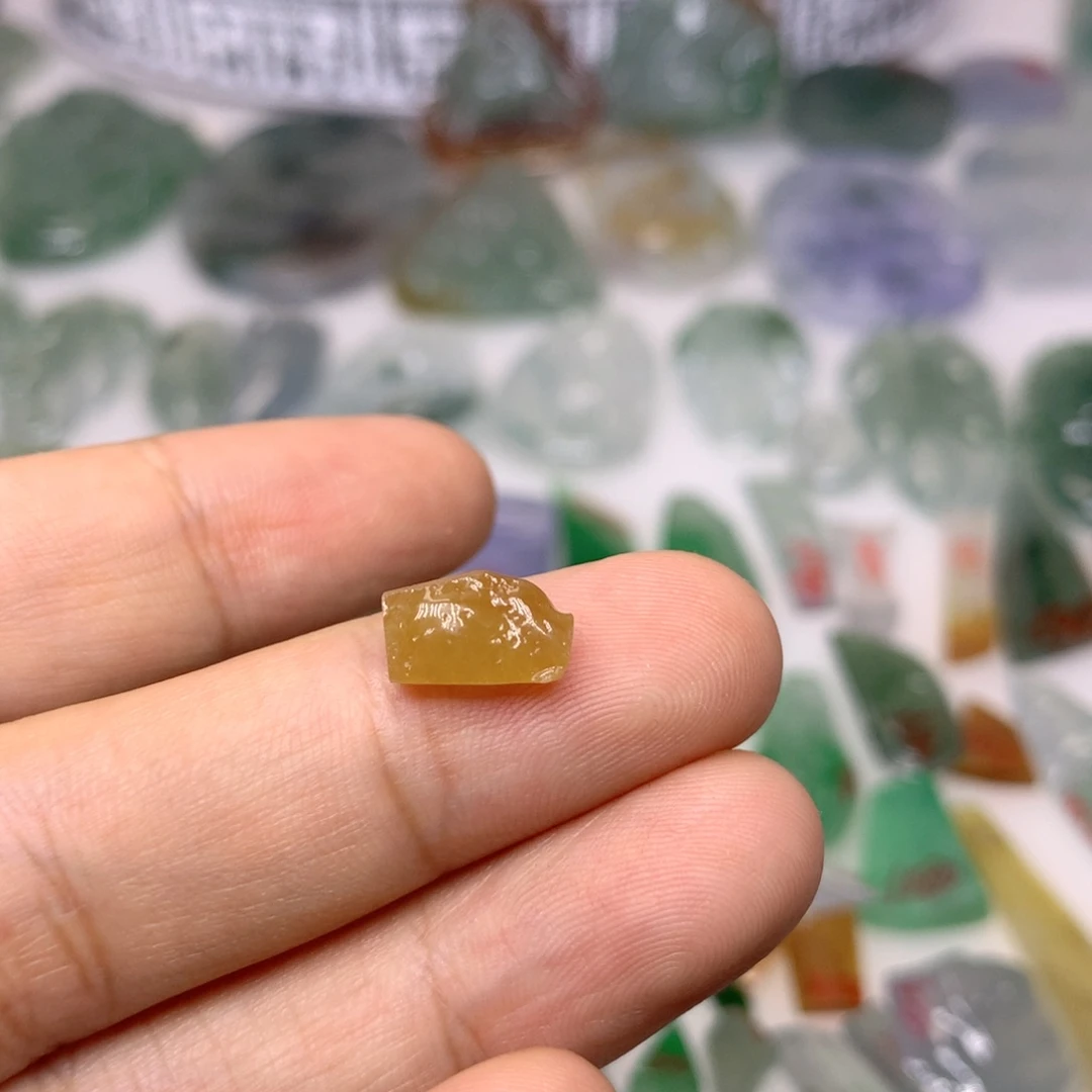 定制翡翠未镶嵌天然翡翠定制